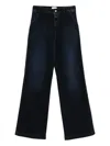 Closed Aria Denim Cotton Jeans In Red