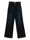 Closed Aria Denim Cotton Jeans In Black