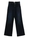 Closed Aria Denim Cotton Jeans In Black