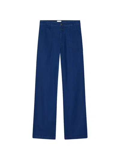 Closed Aria Patch Pocket Jeans In Blue