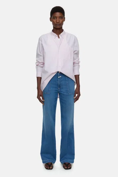 Closed Aria Power Stretch Denim Jeans In Blue