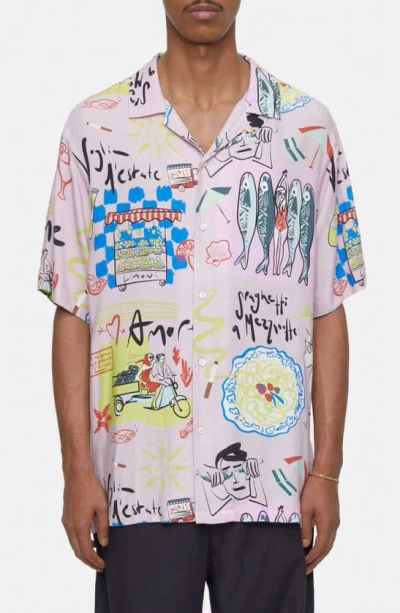 Closed Graphic-print Shirt In Multicolor