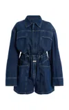 Closed Astri-x Denim Jumpsuit In Dark Wash