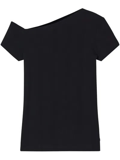Closed Asymmetric Top In Black