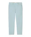 Closed Auckley Straight Trousers In Blue