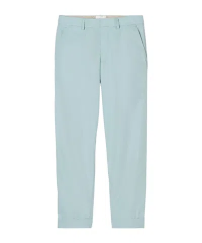 Closed Auckley Straight Trousers In Blue