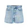 CLOSED AZRA DENIM SHORT IN EXTREME LIGHT