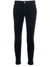 Closed Baker Mid-rise Skinny Jeans In Black