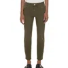 Closed Baker Denim In Army Green In Green