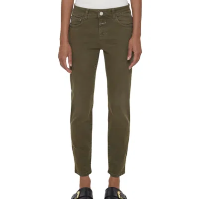Closed Baker Denim In Army Green