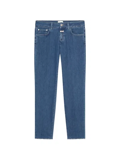 Closed Baker Frayed Jeans In Blue