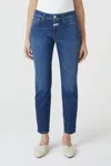 Closed A Better Blue Skinny Pusher Jeans In Blue