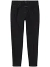 Closed Baker Low-rise Skinny Jeans In Black