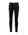 Closed Baker Mid-rise Skinny Jeans In Black