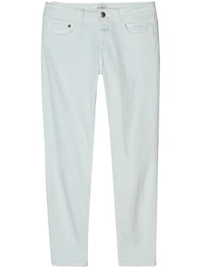 Closed Baker Mid-rise Slim Jeans In White