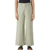 Closed Barton Cotton Linen Pants In Light Moss Green In Multi