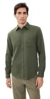 Closed Basic Shirt Dark Olive Green In Dark Olive Green