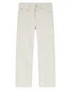 Closed Morus Mid-rise Wide-leg Jeans In 203 Creme