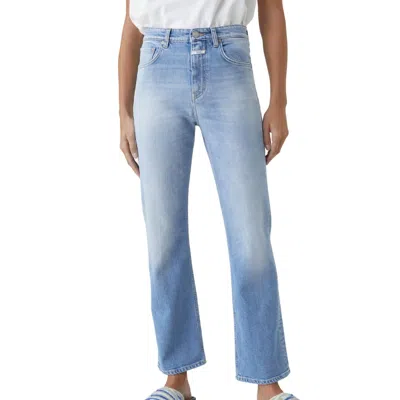 Closed Baylin High Waist Jean In Light Blue