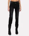 Closed A Better Blue Skinny Pusher Jean In Dark Grey In Grey