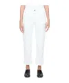 Closed Seaming Detail Jacket In Creme In White