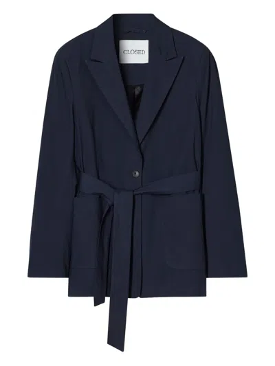 Closed Belted Blazer
