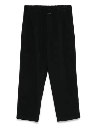 Closed Black Wide-leg Trousers