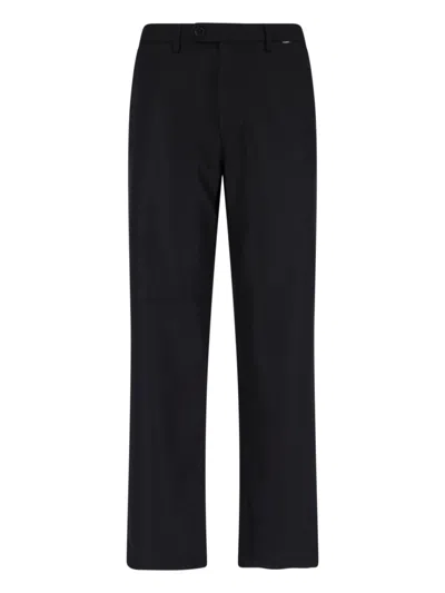 Closed Black Wool-blend Fairport Straight-leg Pants
