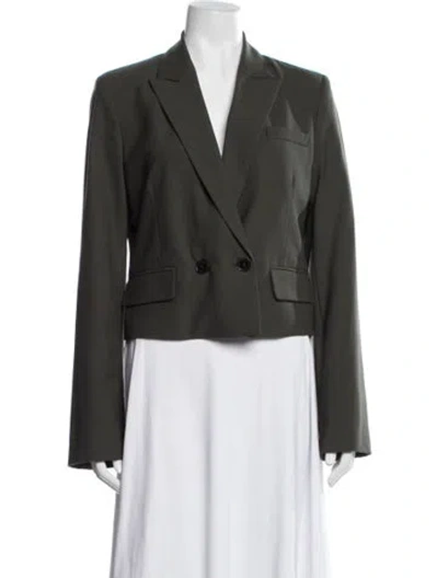 Pre-owned Closed Blazer In Green