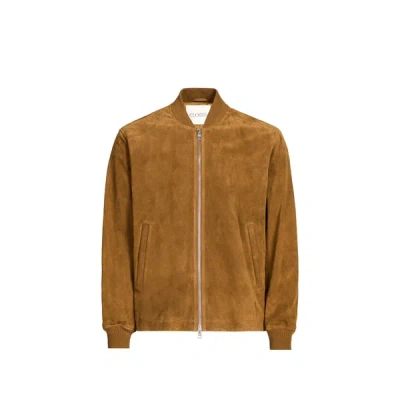 Closed Blouson En Cuir De Vache In Brown