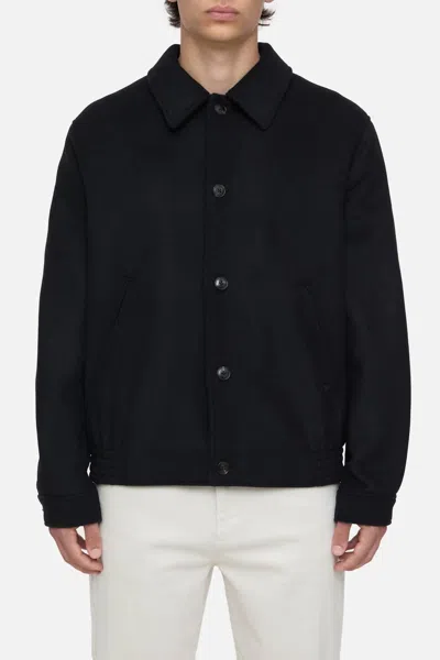 Closed Blouson In Virgin Wool Mix In Black