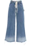 CLOSED CLOSED FLARE MORUS JEANS WITH DISTRESSED DETAILS