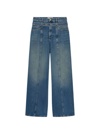Closed Blue Wide High Rise Jeans