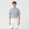 Closed Bogus Shorts In Gray