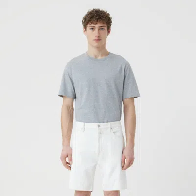 Closed Bogus Shorts In Gray
