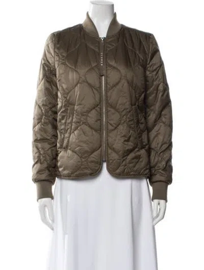 Pre-owned Closed Bomber Jacket In Green