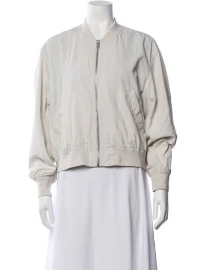 Pre-owned Closed Bomber Jacket In Neutrals