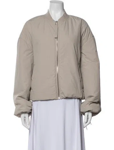 Pre-owned Closed Bomber Jacket In Neutrals