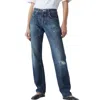 Closed Briston Japanese Selvedge Jeans In Dark Blue In Blue