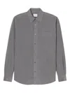 Closed Button-down Shirt In Gray