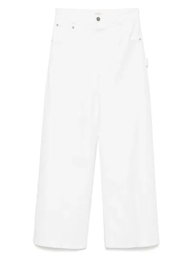 Closed Button-fastening Jeans