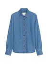 Closed Buttoned Classic Shirt In Blue