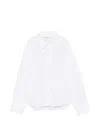 Closed Buttoned Shirt In White
