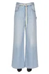 Closed Morus Cotton Pants In Light Denim