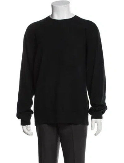 Pre-owned Closed Cashmere Crew Neck Pullover In Black