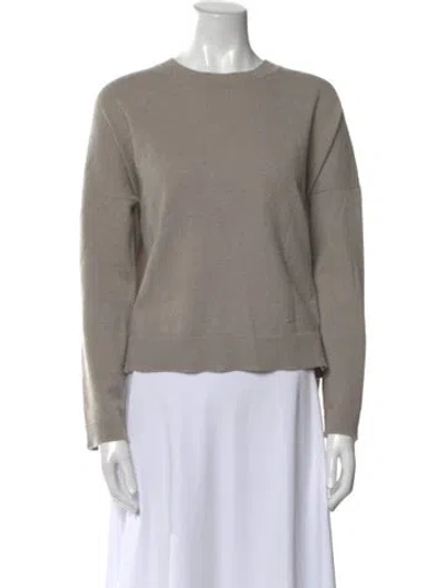 Pre-owned Closed Cashmere Crew Neck Sweater In Gray