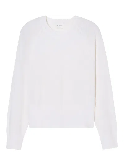 Closed Cashmere Jumper In White