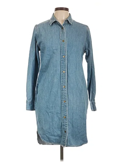 Pre-owned Closed Casual Dress In Blue