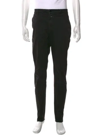 Pre-owned Closed Chinos In Black
