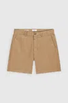 CLOSED CLASSIC CHINO SHORTS IN NUTMEG